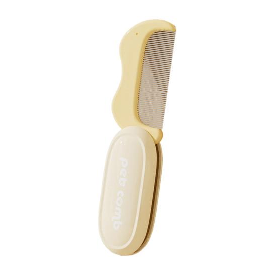 Foldable Cat Comb Flea Dirt Removal Cat Comb Reduce Shedding Versatile Pet Hair Comb Pet Grooming Tools