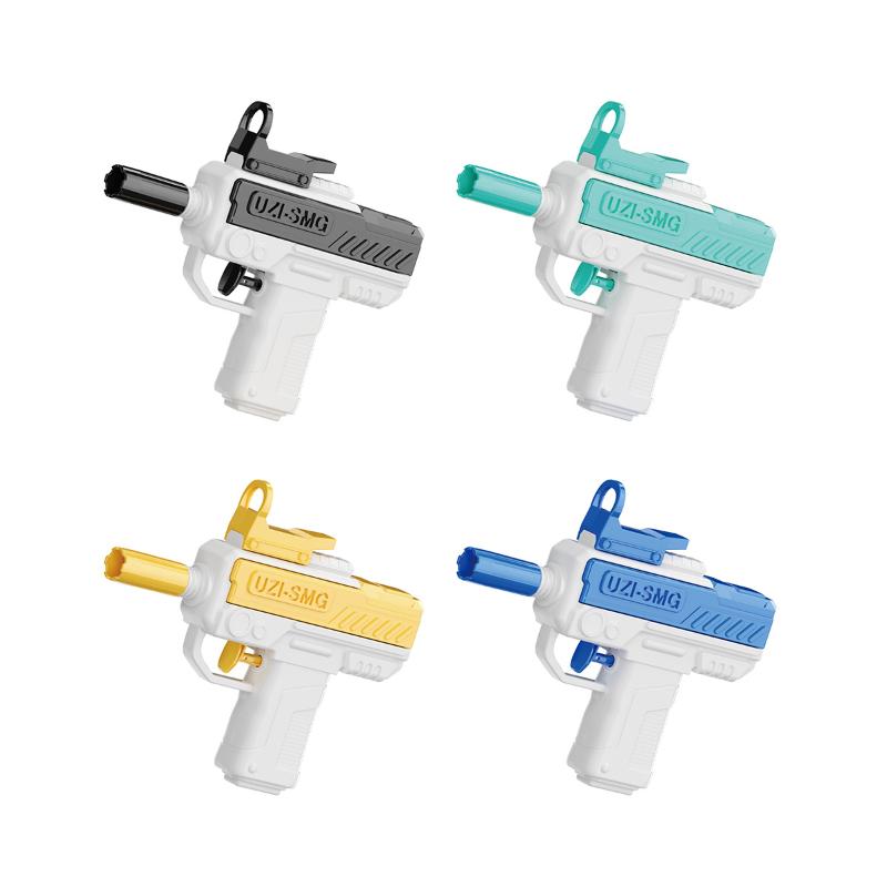 Summer UZI Water Toy, Non Electric High-pressure Full Automatic Firing, Portable Beach Entertainment Gift for All Ages
