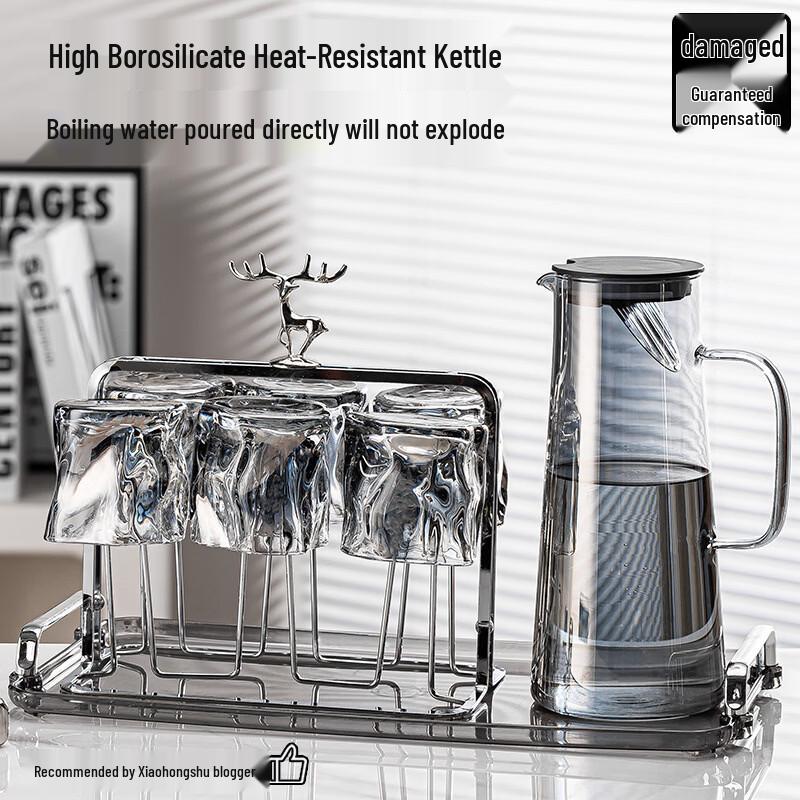 

Smoked Ash Glass Beverage Set