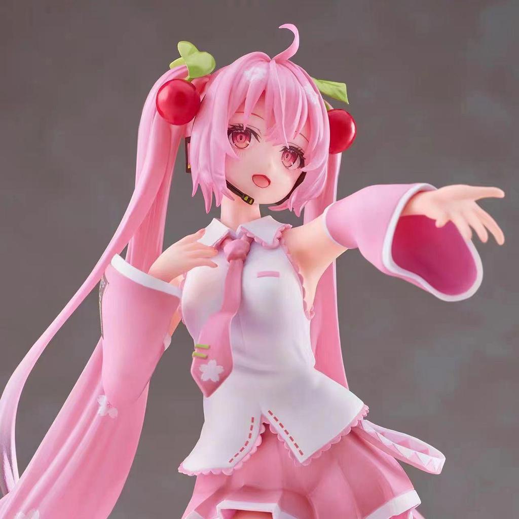 Hatsune Miku Sakura Princess Anime Figure - Beautiful Girl Desktop Ornament Gift