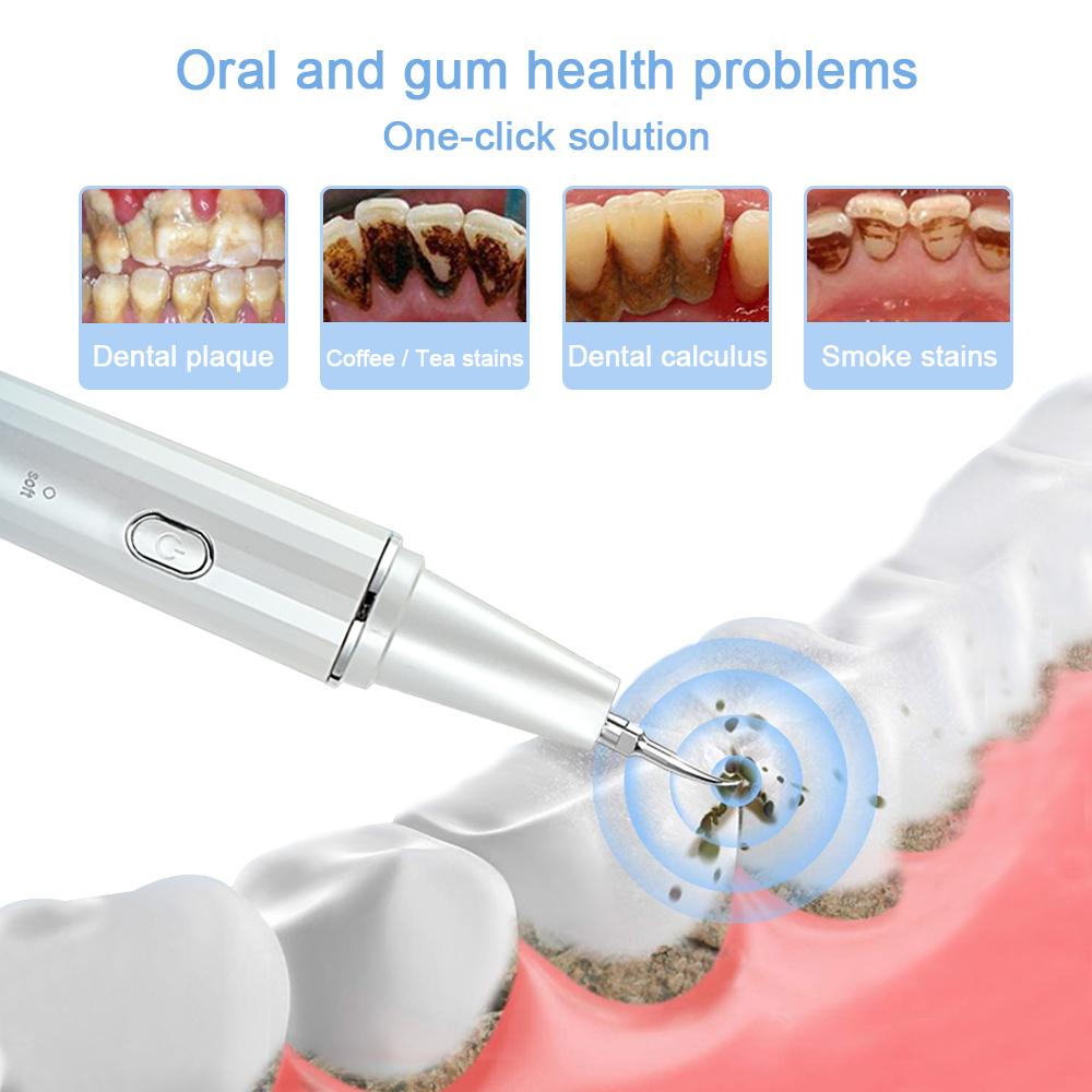 Visuelle Ultraschall-Scaler, Zahnentferner zum Aufhellen von Zähnen, elektrischer Ultraschall-Zahnreiniger, Entfernung von Zahnprodukten per Telefon-APP