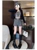High-Waisted Women's Woolen A-Line Shorts - 2026 Autumn/Winter Collection, Fashionable Wide-Leg Bootcut Style.