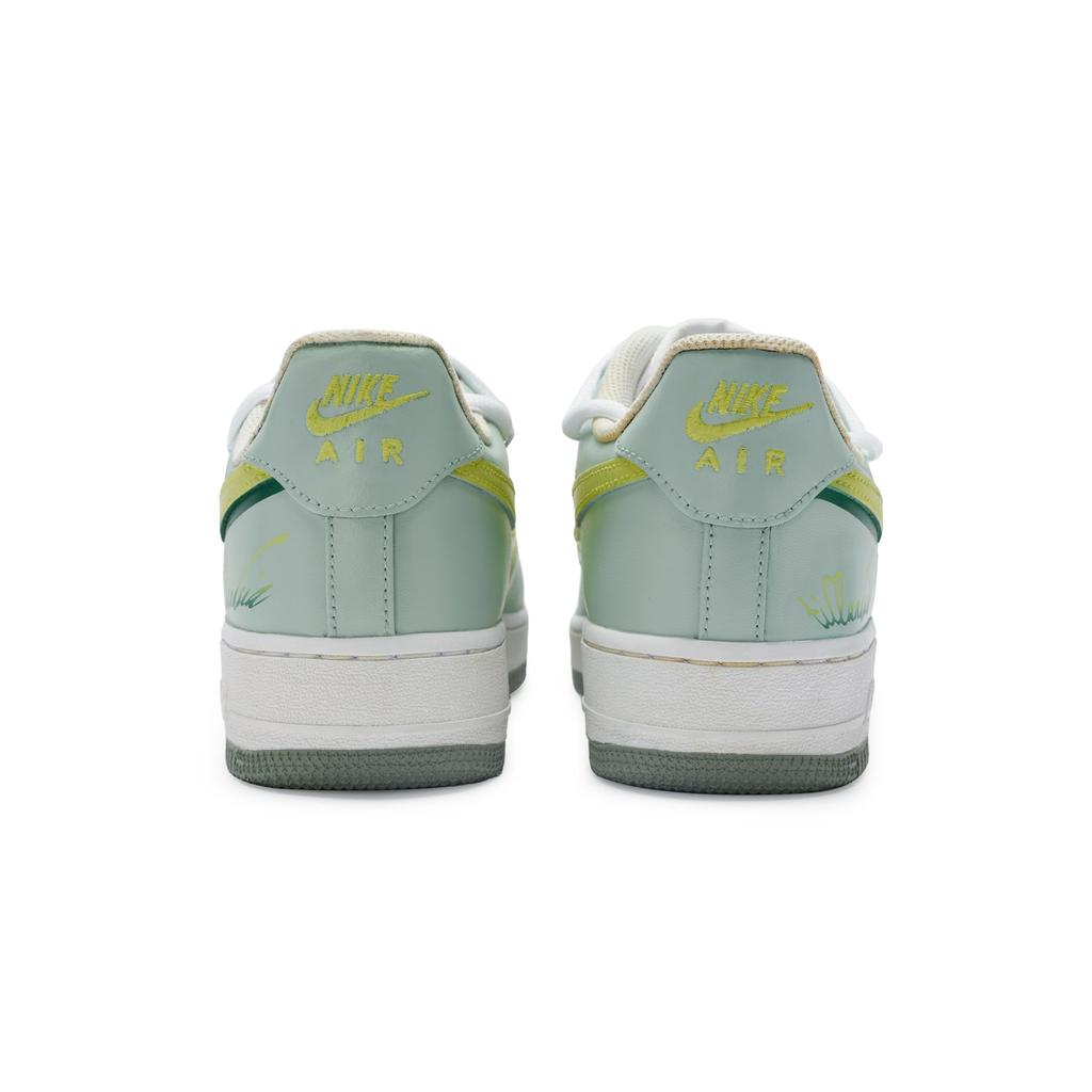 Nike Air Force 1 Low 811 Manufacturing, Pineapple Adventure Low top Skateboard Shoes Women's Beige Yellow Green DH2920-111(Team80-)