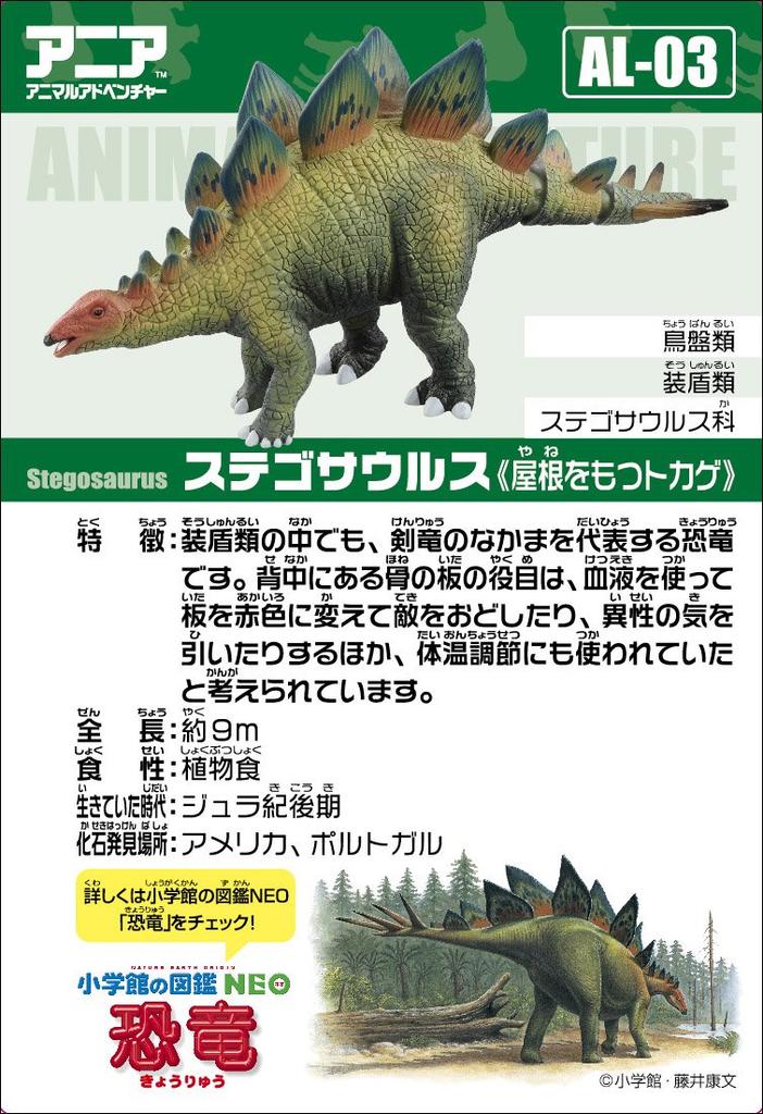 Ania AL-03 Stegosaurus