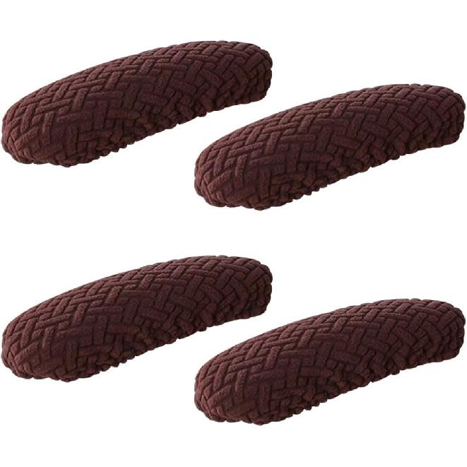 1 Pair Office Chair Armrest Covers Stretch Jacquard Computer Chair Arm Pad Covers Removable Arm Slipcovers Protectors for Office Computer, Desk,