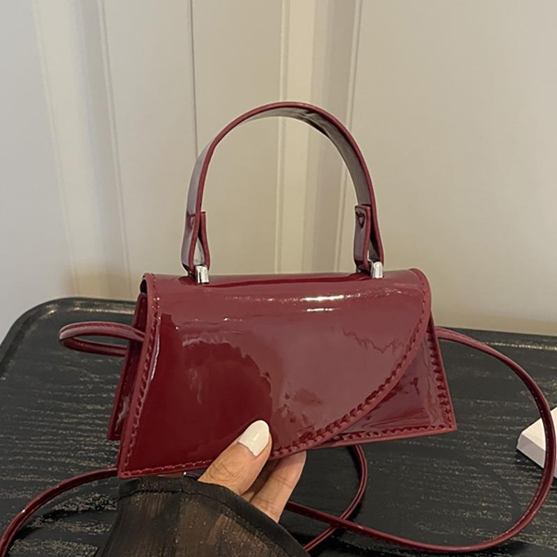 Women Fashion Simple Retro Handbag Korean Style Shoulder Crossbody Small Square Bag