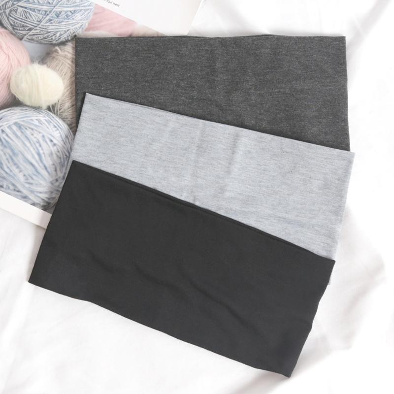 1 Stück breites Stirnband Sport Radfahren Gesicht waschen Haarbänder Weiches gestricktes Yoga-Stirnband für Damen Mädchen Bandanas Mode Haaraccessoires
