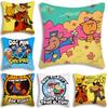 Anime For D-Detective Dog Pillow Covers Cartoon Sofa Decorative Home Double-sided Printing Short Plush Cute Cushion Cover