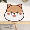 Soft Diatom Mud Toilet Toilet Door Panda Floor Mat Bathroom Moisture-wicking Slip-resistant Foot Mat Entry Door Mat Cartoon