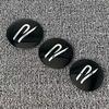 For Car R Emblem Wheel Center Hub Cap Sticker Accessories Volkswagen VW R-line GTI Polo Golf Touareg Passat Magotan Tiguan Jetta ZOPQR1