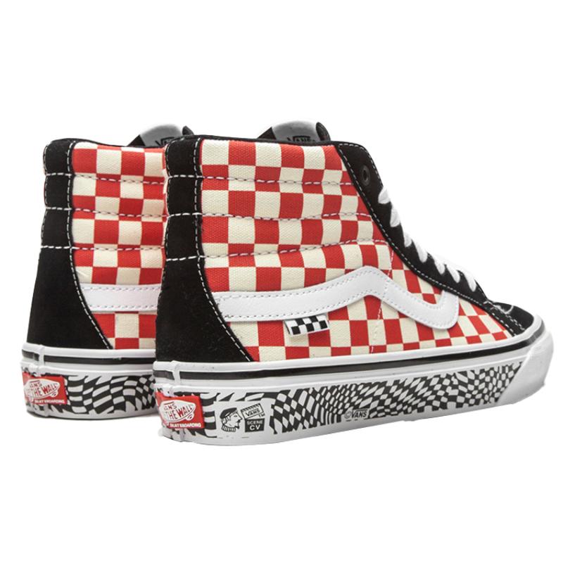 Vans Skate Sk8 Hi Reissue 'Grosso 84 Red Checkerboard' Vans VN0A5KYR428