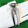 Golf Green Fork Pitch Divot Tool Reusable Non-fading Mark Zinc Alloy Pitchfork Training Aid Equipment