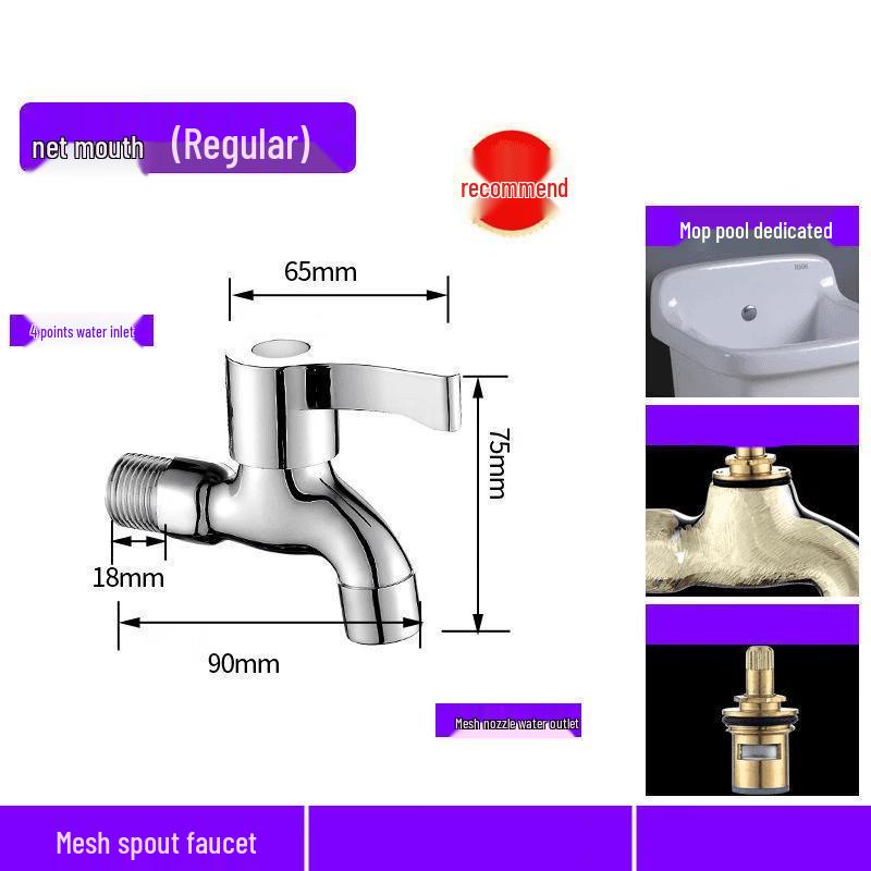 TLXT Multifunctional Alloy Quick-Open Faucet