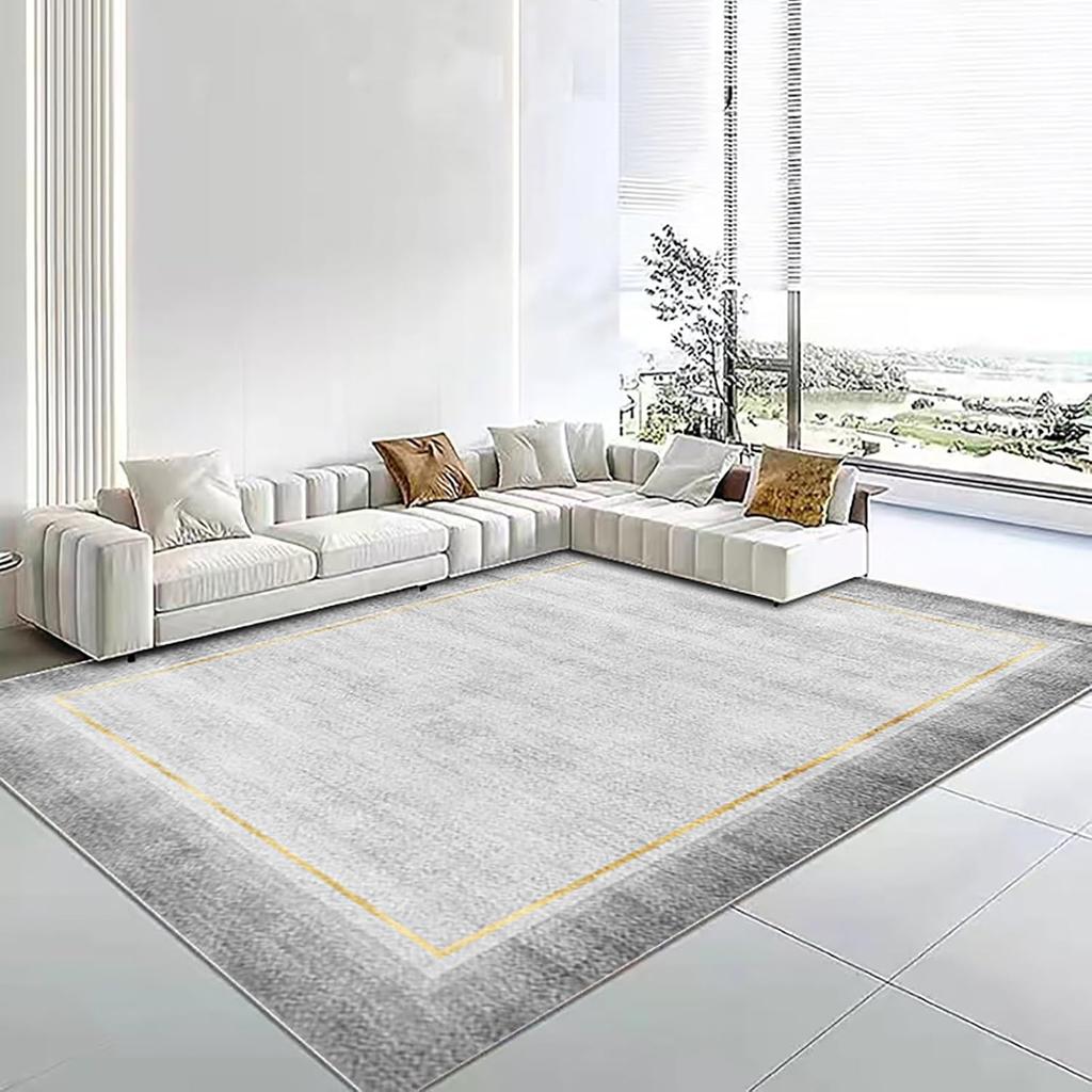 Crystal Simple Velvet Living Room Carpet Hotel Guest House Sofa Coffee Table Mat Home Bedroom Nonslip Bed Blanket