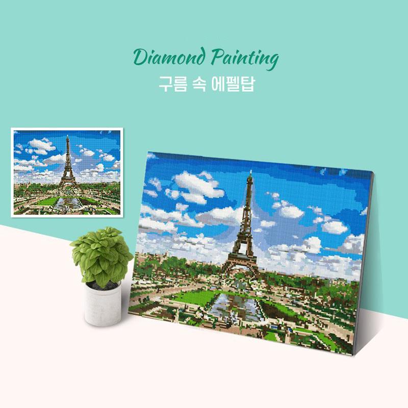 Diamantmalerei Tier Volldiamant Rund/Quadrat Tier 3D Diamant Blume Stickerei Strass Bild Diamant Mosaik Geschenk Schloss Gebäude