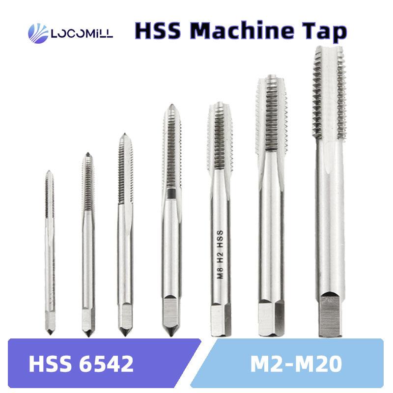 SIQICNC Right HSS Machine Plug Metric Screw Tap Drill Thread Tool M2 M3 M4 M6 M7 M8 M10 M12 M14 Hand Tools