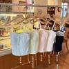 Pure Lace Side with Chest Pad Camisole Women's Summer Fashion Elegant Easiest for match Gentle Wind Slim Looking Outwear Tops