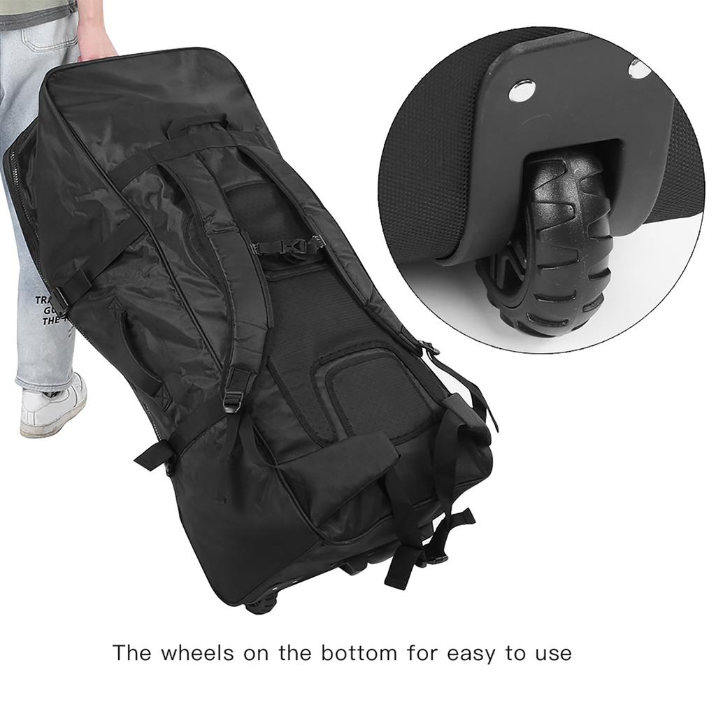 140L Zipper SurfBoard Sack Kayaker Receives Carry Bag Roller Skating Package Outdoor Storage