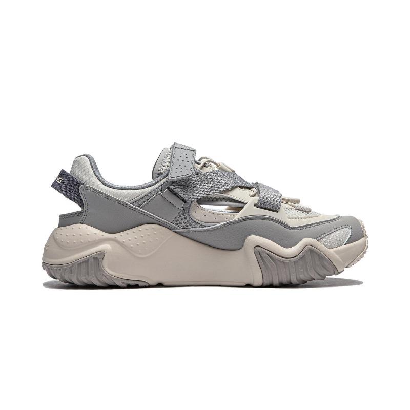 Li-Ning Chuanyou Men Low Top Casual Shoes Silver Birch Gray AGCU183-3
