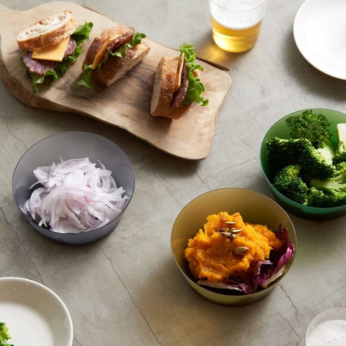 h concept (h concept) h tag (h tag) wrap dish, gray, DH-050-GY. This container and lid are perfect for storing and serving food directly from the tabl