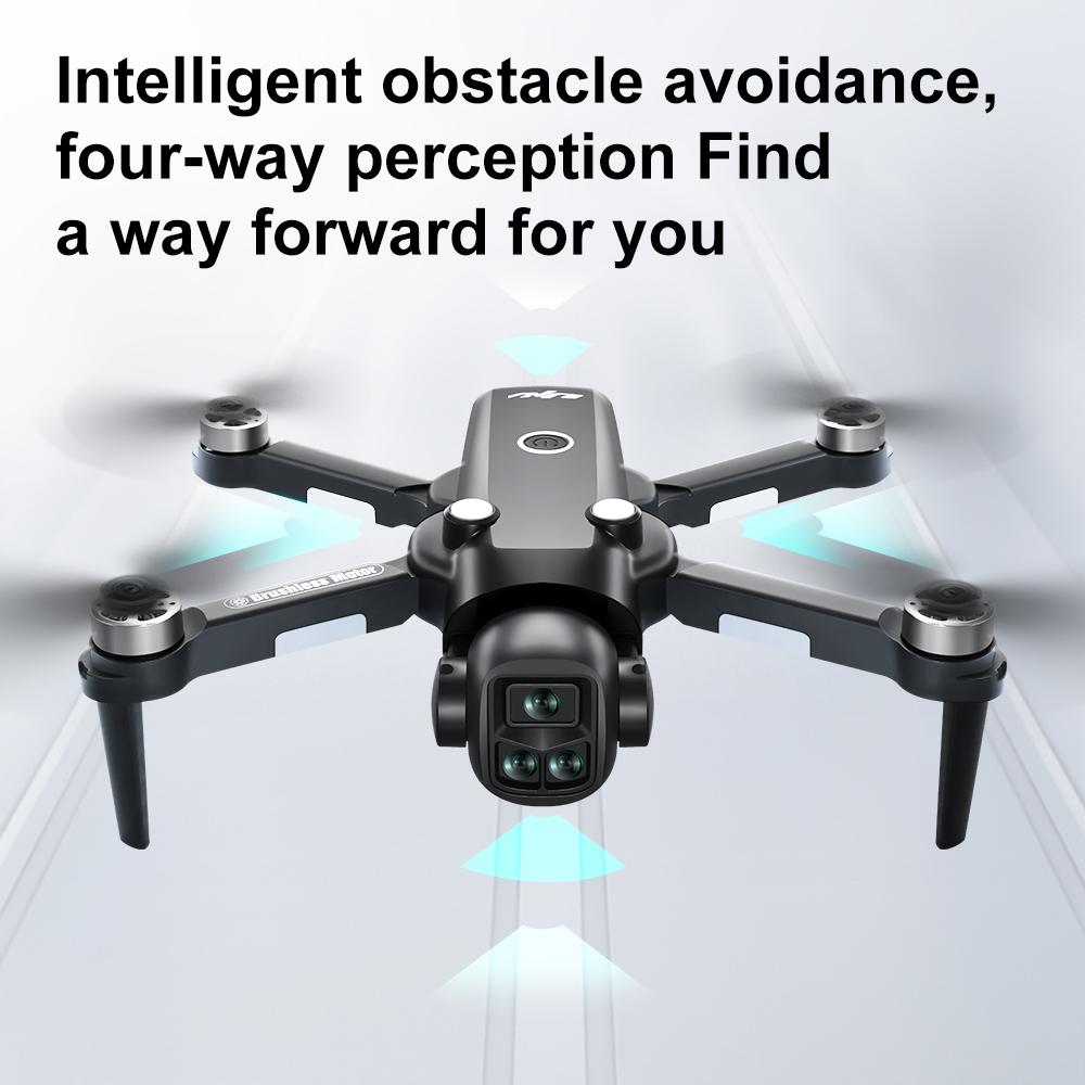 New A28 PRO Brushless Motor 8K HD Dual Camera 2.4GHz Drone Intelligent Obstacle Avoidance RC Helicopter Toy For Kids Adults Gift