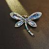 High-End Light Luxury Flower Brooch Female Heavy Industry Design Sense Animal Brooch Diamond Corsage Coat Clothing Accessories