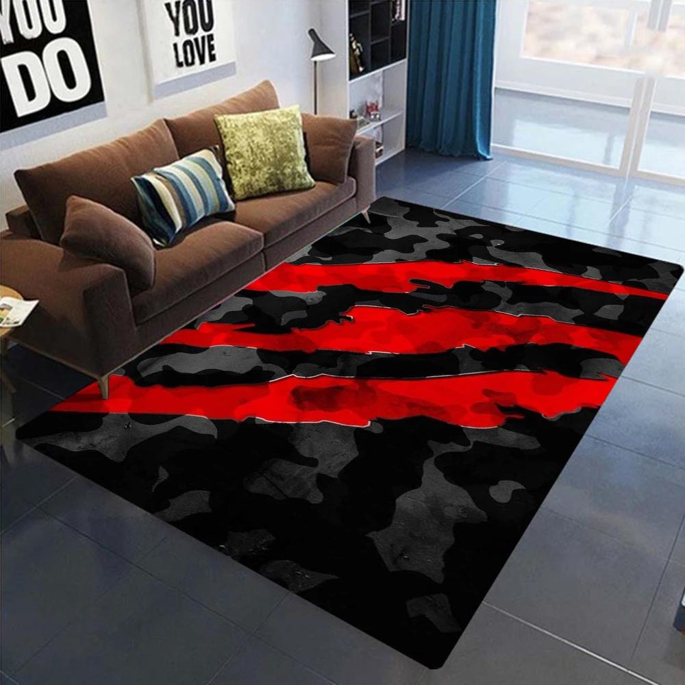 Tappeto con Graffi Scuri per Soggiorno, Camera da Letto, Comodino, Tappetino per Pavimento, Tappetino per Ingresso Casa, Antiscivolo, Lavabile per Cucina
