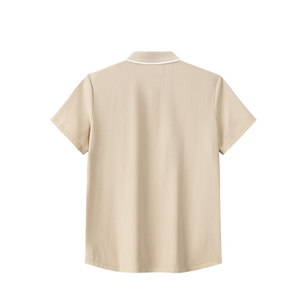 Anta Comfortable Short Sleeve Polo Shirt Women Tops Cloud-Gray 162536101-6