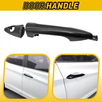 Exterior Door Handle For 2012-2016 Accent Hyundai Front Passenger RH Side Black