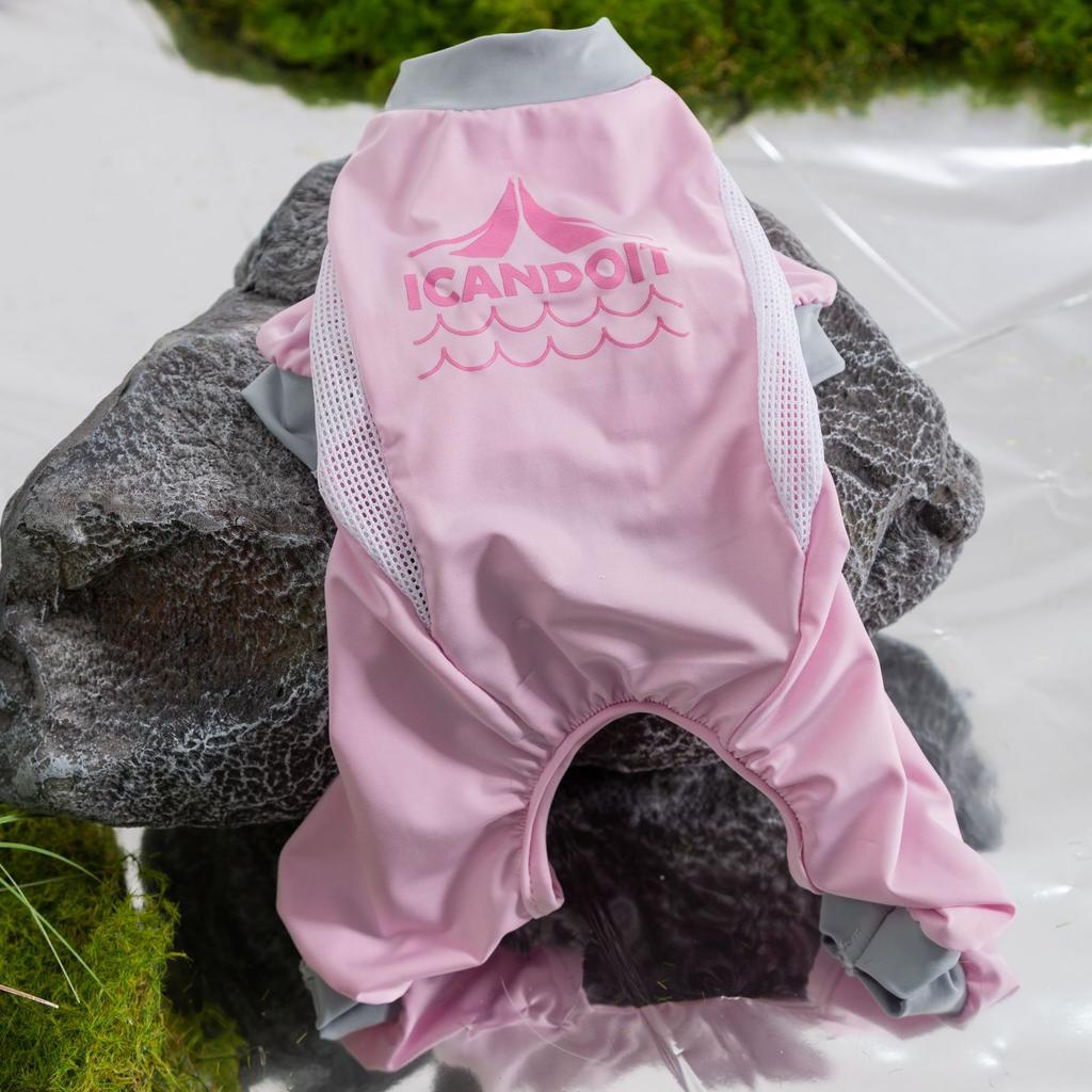 Neue Eisseide Mesh Hunde Kühlkleidung Frühling und Sommer Kühlende Kleidung als Bär Teddy Haustierkleidung