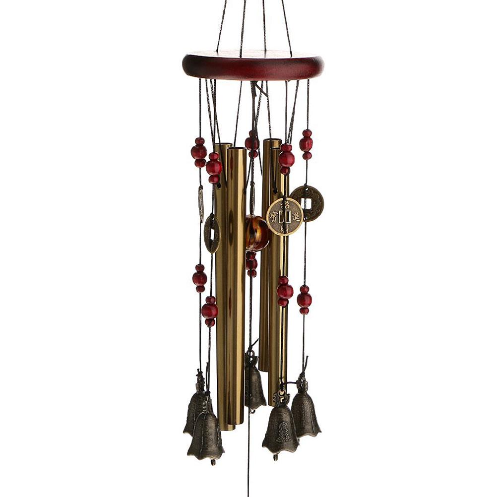 5 Bells Chime Hanging Home Decor Garden Windchime Sweet Church Bells Hanging Sound Rust Proof Decoration