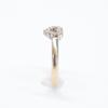 PonteVecchio K18WG 0.12 Heart Diamond Ring ring White goldUsed