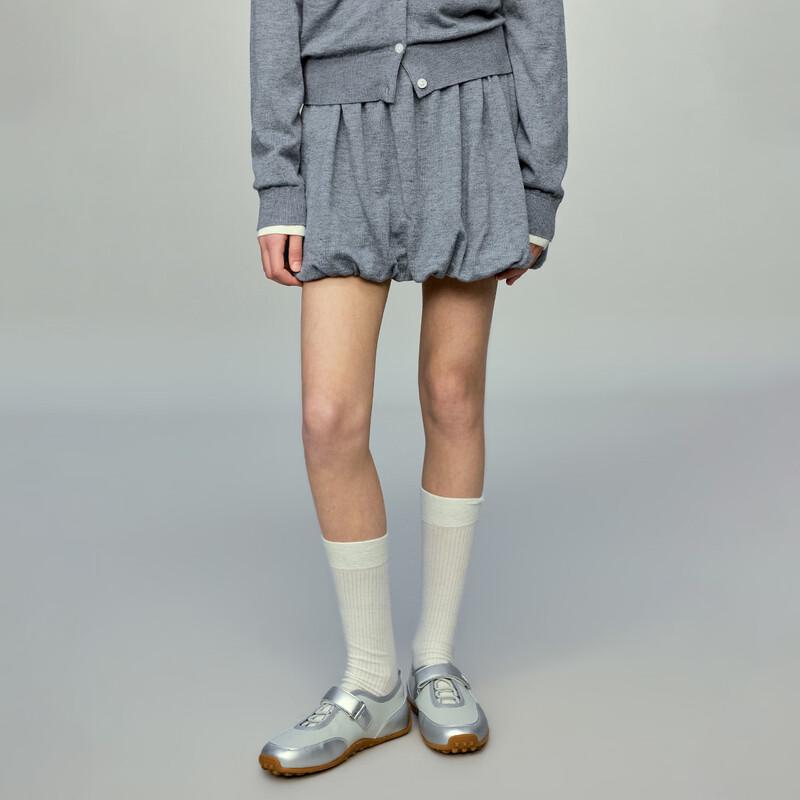 

ELLE KIDS Girls Color-block Knit Skirt with Safety Shorts