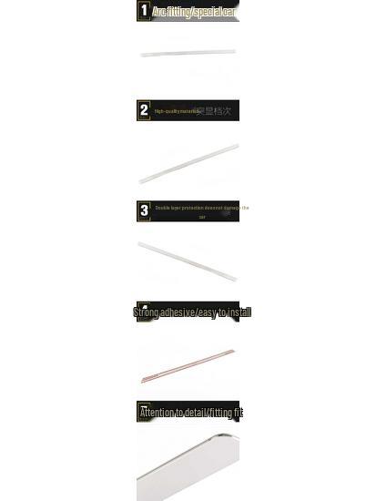 Kia KX3 Bakluckeklädsel & Bagageskydd: Repskyddande klistermärke för stötfångare