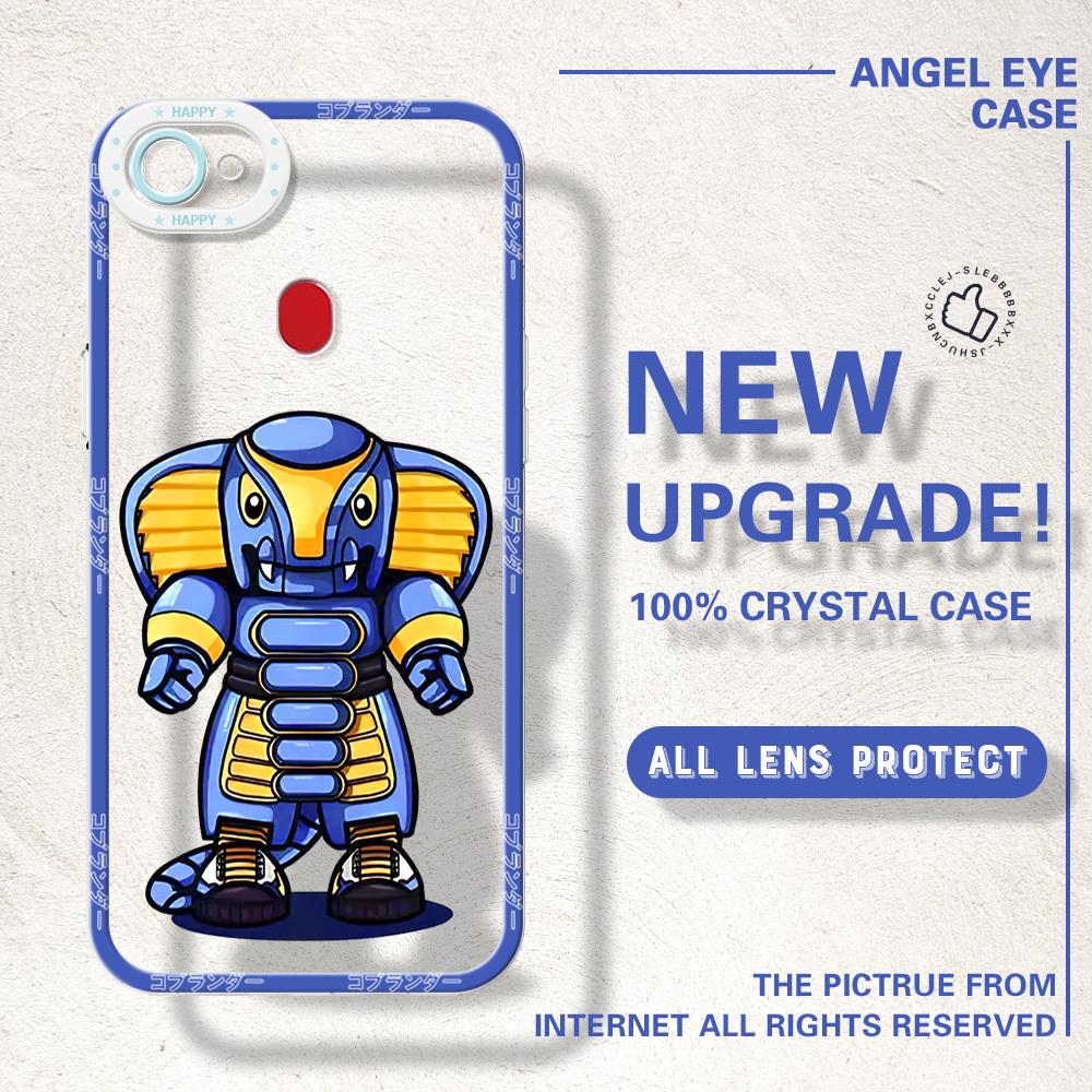 Shockproof Cartoon Astronaut Crystal Case Full Cover Camera Protection Transparent Soft Phone Casing for OPPO Reno Realme OnePlus