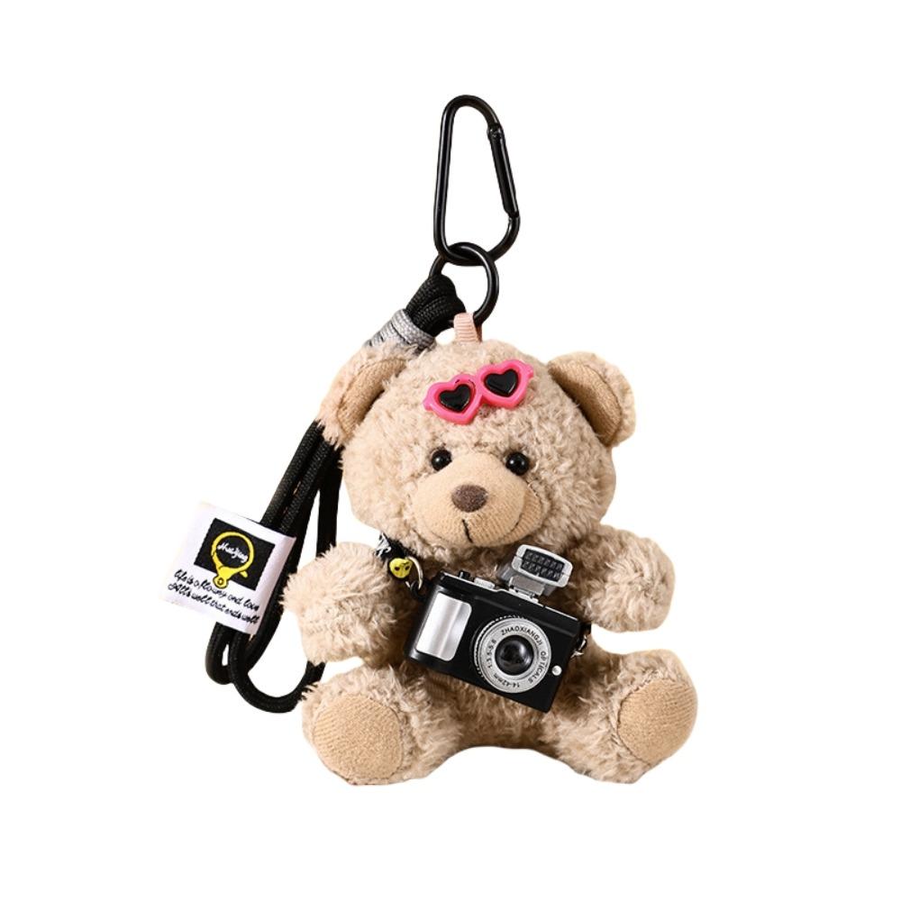 

Мягкая игрушка Пилот Медведь Брелок Подвеска для сумки Плюшевое кольцо для ключей Плюшевая кукла Панда Украшения для сумки StyleG