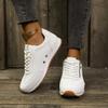 Fashion Spring Women's Comfortable and Versatile Casual Flat Shoes Autumn Fashion Sneakers Lightweight Non Slip Sports Shoes for Women