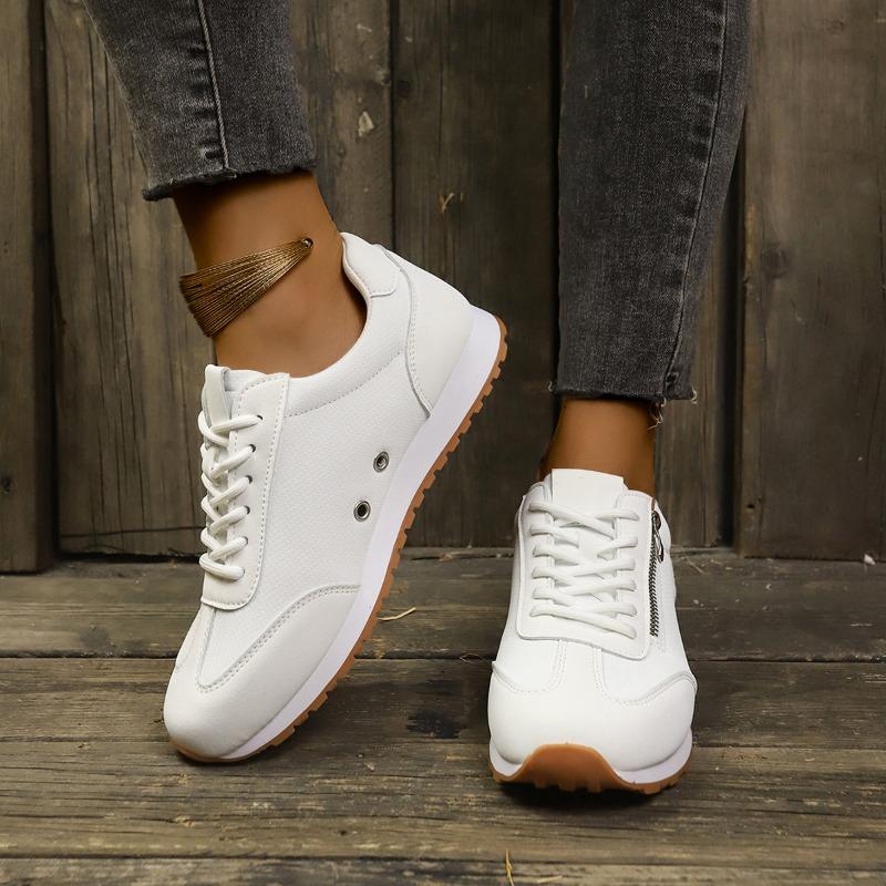 Fashion Spring Women's Comfortable and Versatile Casual Flat Shoes Autumn Fashion Sneakers Lightweight Non Slip Sports Shoes for Women