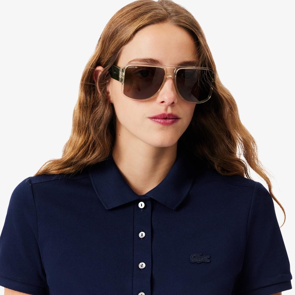 Lacoste Women's Slim Fit Mini Pique Polo Shirt PF5462-56G166