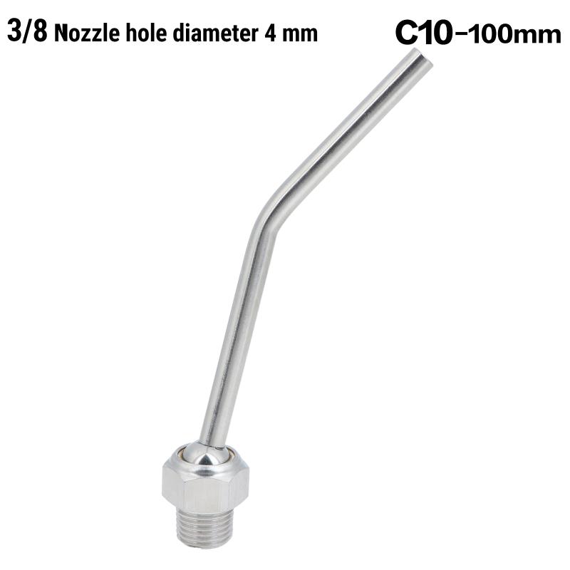 Stainless Steel Coolant Hose Nozzles Low Maintenance Anti Rust for CNC Lathes Toolholder Factory Machining Tooling