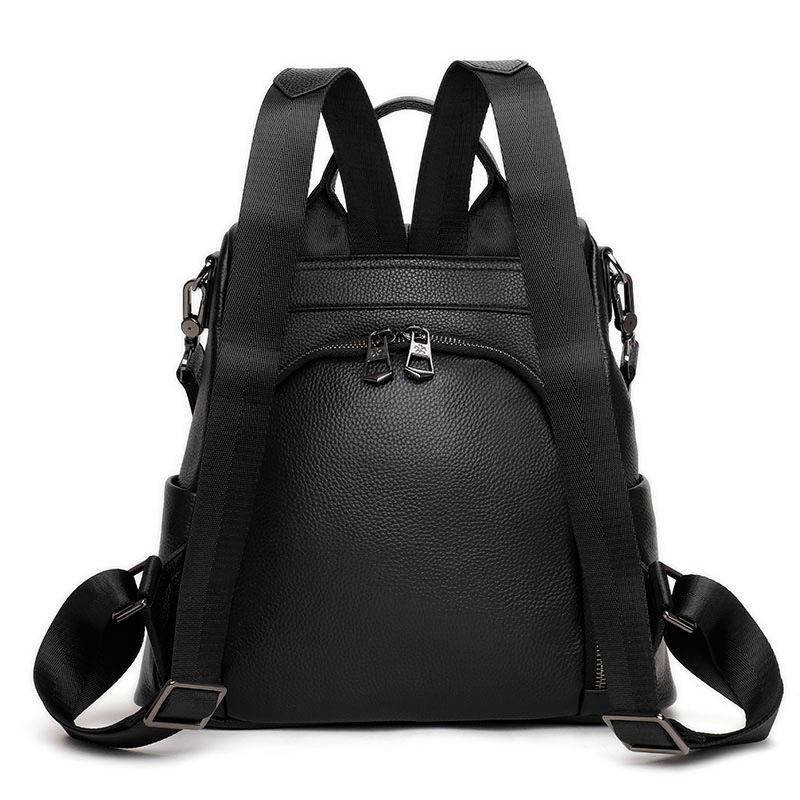 Women's New Korean Anti-theft Cowhide Monster Bag for Women's Large Capacity Travel