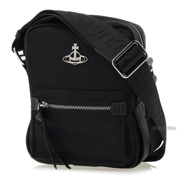 Vivienne WeStwood SS25 Pánská S jackSon Logo taška přes rameno 4803000bu W001y N401