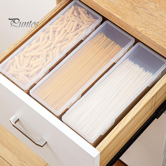 1560 ml Praktický velkokapacitní úložný box na opakovaně použitelné nudle Úložný box na suché nudle Lednička Nádoba na potraviny Kuchyňské potřeby