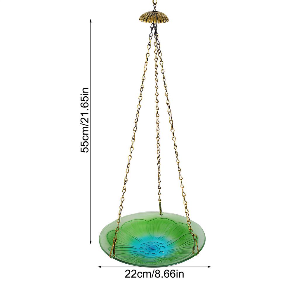 Bird Feeder Elegant Food Tray Decoration Hummingbird Food Feeder For Outdoor Garden Backyard Porch Park