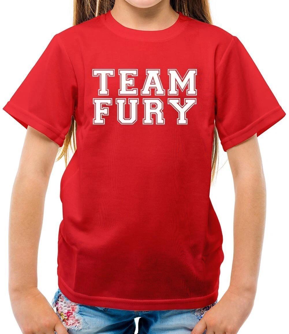 Team Fury - Kids Boys Girls T-Shirt Tees Top Gladiator TV Games Show Name Contender 150