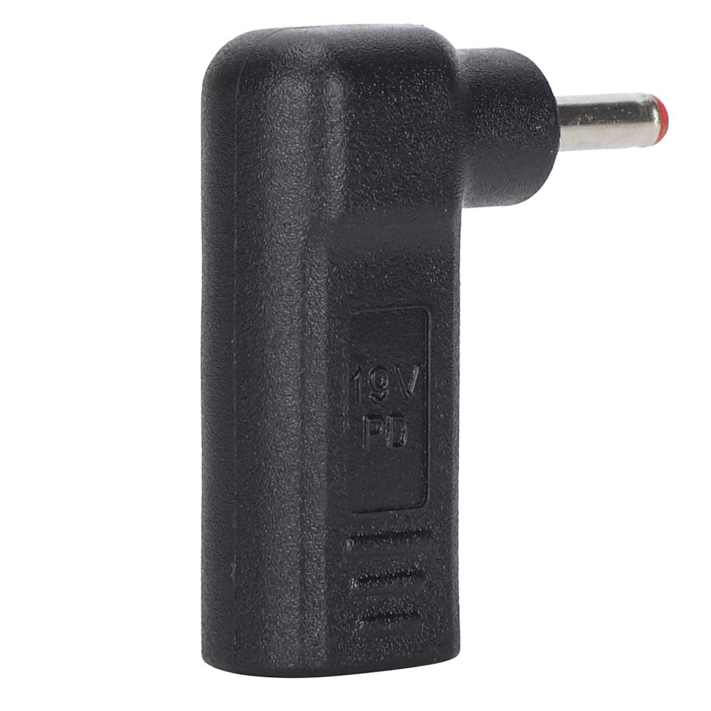 TypeC auf DC Adapter Buchse auf Stecker 3.5x1.35mm rechtwinklig PD Anschluss Ladegerät