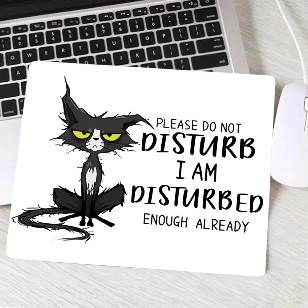 Funny cat meme Mouse Pad 40X45 Large Square Computer Office Game Table Mats Rubber Anti-slip Laptop Mousepads Small Desk Pads
