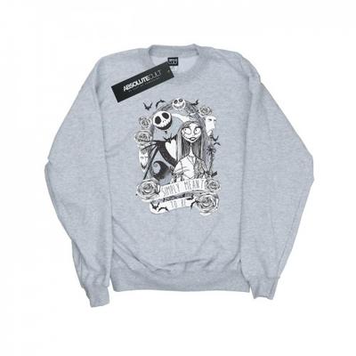 Mens Nightmare Before Christmas Simply Meant To Be Sweatshirt
