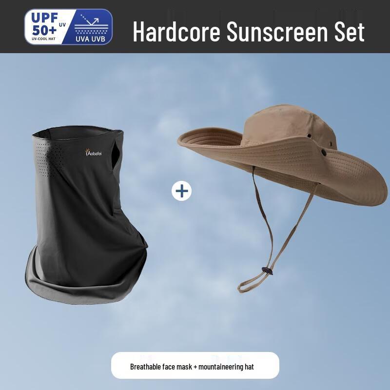 HANDUNYOU Breathable Ice Silk Sun Protection Mask