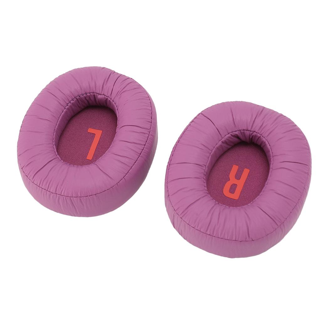 Ear Pads Replacement for JR460NC Children Headphones Memory Foam Foam PU Leather Ear Cushions Purple